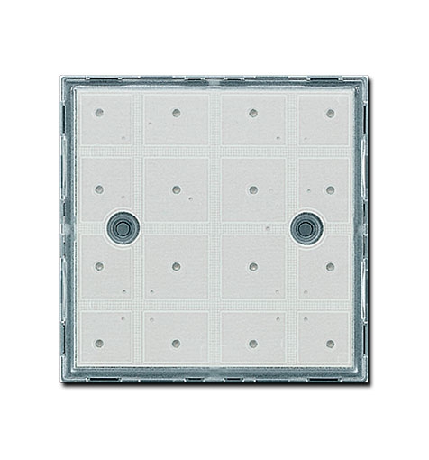 Jung Sensormodul 2-Draht-Bus / 8fach zum Anschluss an die Relaisstation Art.-Nr. RS 8 REGHE und and die Dimmstation Art.-Nr. UDS 4 REGHE