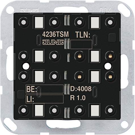 Tastsensor-Modul, 3fach, AC/DC 24 V, 3-kanalig (6 Schaltpunkte), 6 rote LEDs   / Art. 4236 TSM