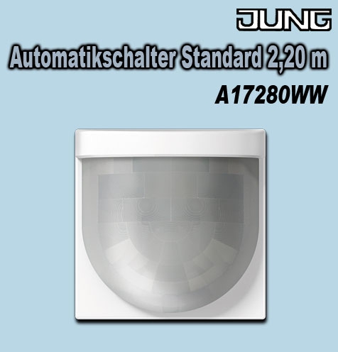 Jung Automatikschalter Standard 2,20 m / Alpinweiß