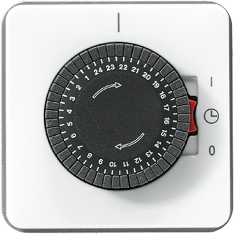 Schaltuhr, 16 AX, 250 V ~, Synchronmotorantrieb AC 230 V ~, 50 Hz, N-Leiter   / Art. CD 5024
