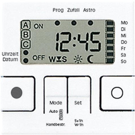 Zeitschaltuhr-Display Universal, Astrofunktion, Timerfunktion, Zufallsfunktion   / Art. A 5201 DTU