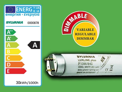 Sonder-Leuchtstoffröhre T8 Luxline Plus / 2.300lm / 25W / G13 / 90V / 4.000 K / 840 hw Deluxe dimmbar / L 818 mm