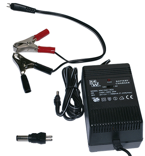 Bleiakkumulatoren Batterieladegerät LGMW126C18GS - 6/12V - 1800 mA
