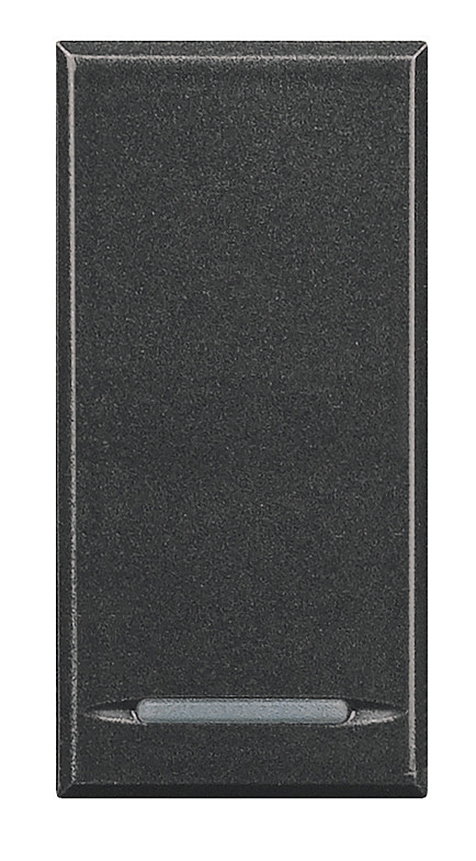 Ausschalter 1-polig 16A 250V AC 1-modulig Anthrazit