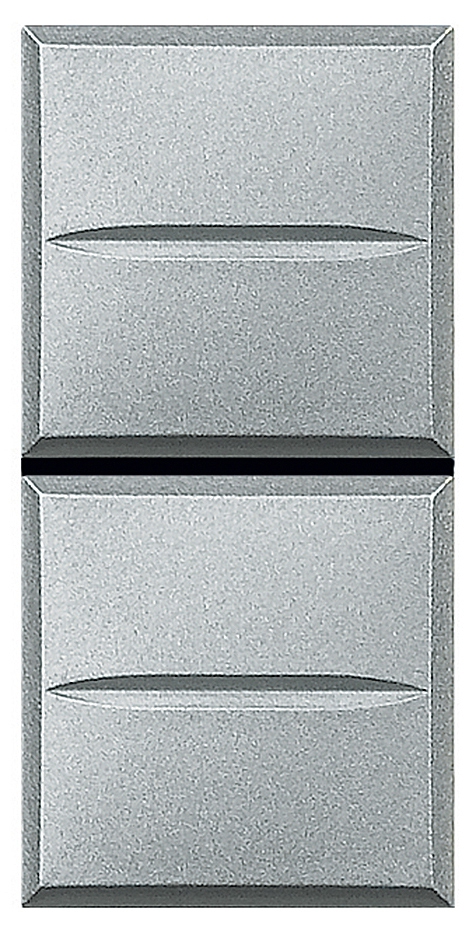 Doppeltaster 1-polig Schließer + 1-poligSchließer 10A 250V AC Aluminium