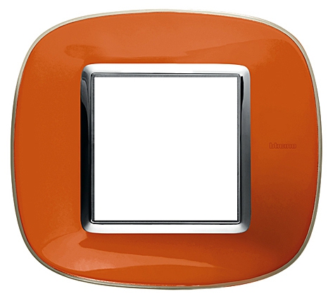 Rahmen elliptisch 3x2 Module Orange