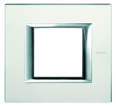 Rahmen rechteckig 6 Module Kompaktinstallation Glas Spiegelnd
