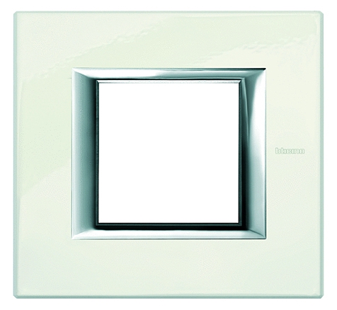 Rahmen rechteckig 3x2 Module Limoges-weiss