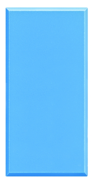 Lichtsignal mit integrierten LEDs 1 Leuchtfeld blau 12V AC 26mA 300mW