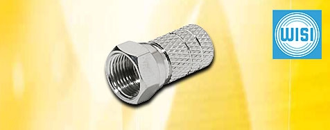 WISI F-Stecker schraubbar konisch 7mm - für MK96, OK95