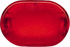 Symbole, oval, neutral, rot-transp.