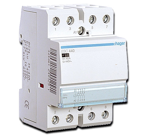 Heizungsschütz 40A 230V AC 3 PLE / 4 Schließer
