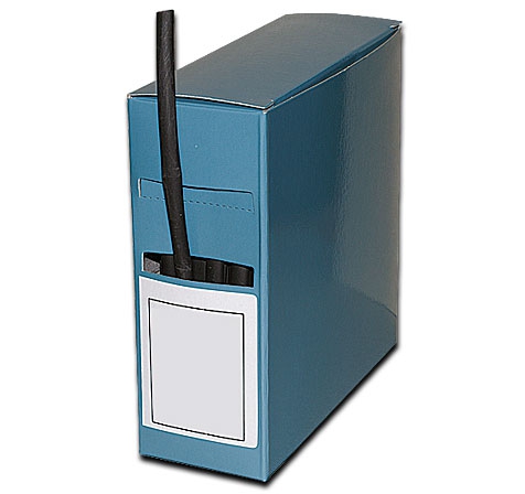PX-55 Schrumpfschlauch  08 m / 12,7 - 6,4 mm / 0,65 mit Abrollbox