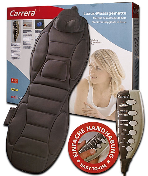 Luxus-Massagematte mit 5 Massageprogrammen