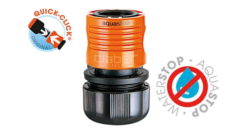 Automatische Kupplung 3/4 Zoll mit Aquastop 8605