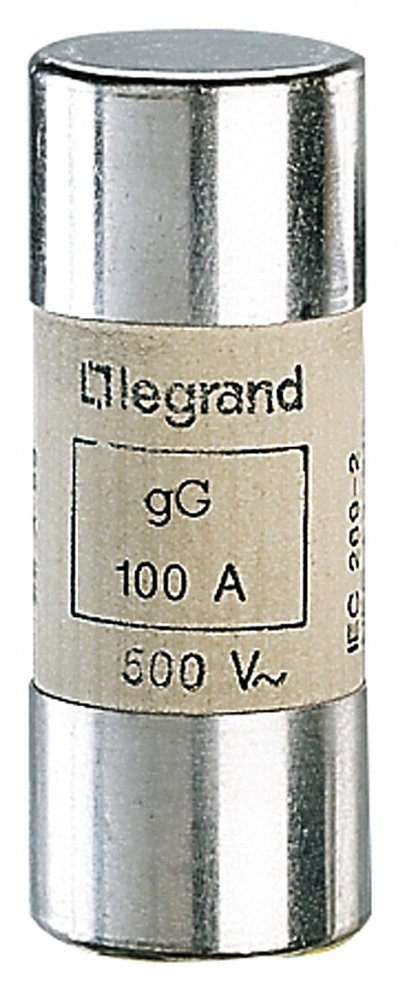Sicherung 22 x 58 mm 100A Typ gG