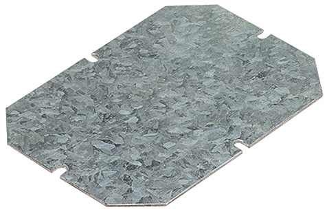 Montageplatte für Abzweigdosen u. Kunststoffgehäuse 130 x 130 mm