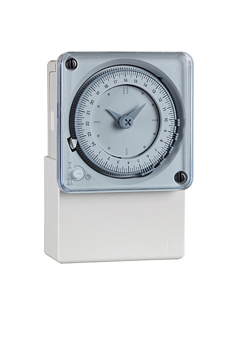 Analoge Fronttafeleinbauuhr MaxiRex T 230V 50Hz