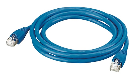 Patchkabel gerade SFTP Cat 6 100 Ohm, halogenfrei, 2 m