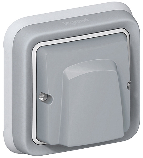 Kabelauslass Feuchtraum Modular Plexo 55grau