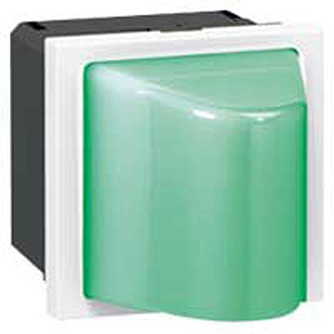 Leuchte gn 12-24V 2mod ws Mosaic