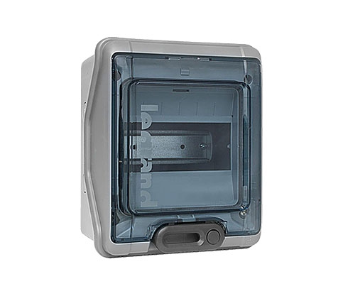 Legrand PLEXO3 Feuchtraum AP-Verteiler 1-reihig / 6 Module / IP65 (transparente Türen)