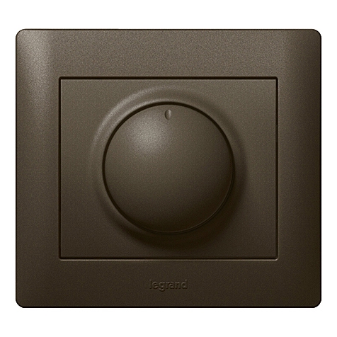 Galea Abdeckung Drehdimmer nicht beleuchtbar dark bronze