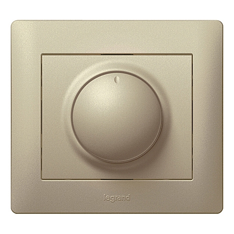 Galea Abdeckung Drehdimmer nicht beleuchtbar titanium