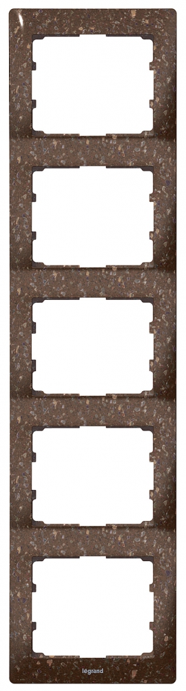 Rahmen 5-fach senkrecht Galea Corian® Cocoa Brown