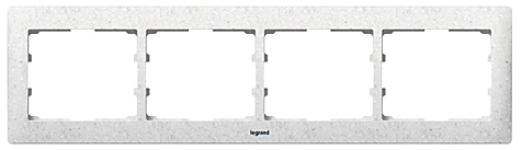Rahmen 4-fach waagerecht Galea Corian® Everest