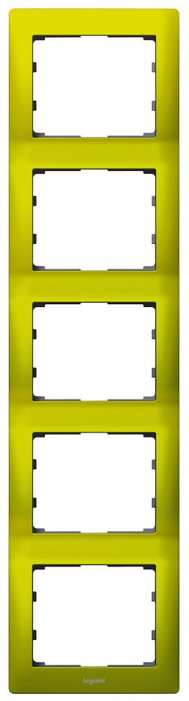 Rahmen 5-fach senkrecht Galea magic green