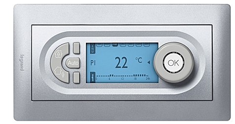 Raumthermostat mit Display IOBL PLC