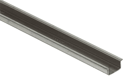 TRAGSCHIENE 2M LANG 15MM TIEF