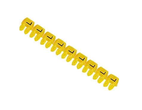 Legrand CAB 3 Kabelkennzeichnung 1,5 - 2,5 qmm Buchstabe L