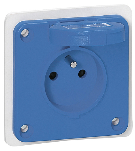 Einbau SSDO 16A, blau, F