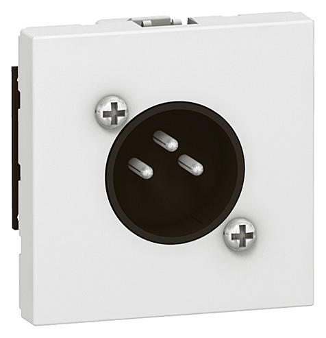 MSC XLR-Stecker 3polig 2mod ws