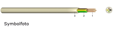 PVC - SCHLAUCHDRAHT YYSCH 6x0,6 / 100 METER BUND