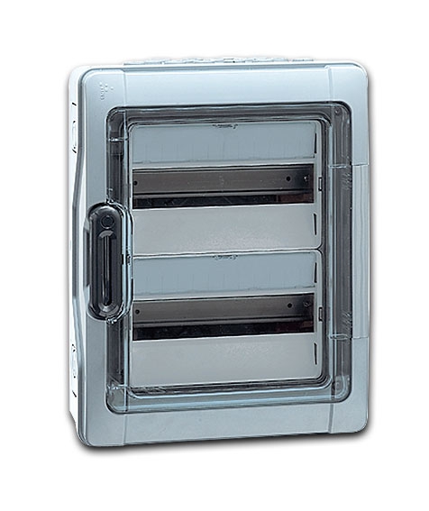 Legrand PLEXO-AP-Verteiler IP65 IK09 2-reihig 24TE / 432 x 340 x 161 mm