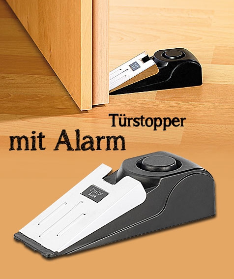 VisorTech Elektronischer Türstopper mit Alarm