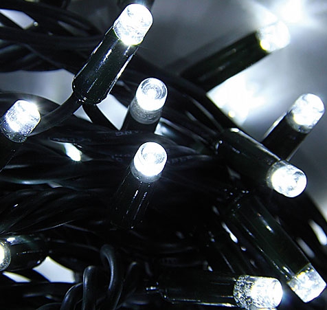 LED RUBBER STRING LITE - Außenlichterkette IP44 / 80 Lampen / 4,32 W
