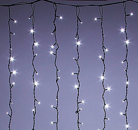 L-LED CURTAIN LITE - Außenlichterkette IP44 / 475 Lampen / 26,65 W