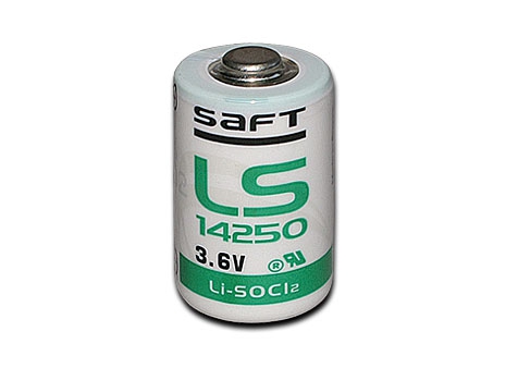 Mignon Lithium Batterie 1/2 AA mit Konsumerpol 3,60V / 1,20Ah lose