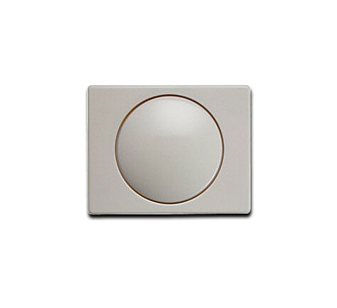 Berker ARSYS Zentralstück mit Regulierknopf für Drehdimmer  - cremeweiß glänzend