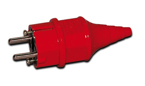 Mennekes Schukostecker rot 16A / 2P+E / 230V / IP44