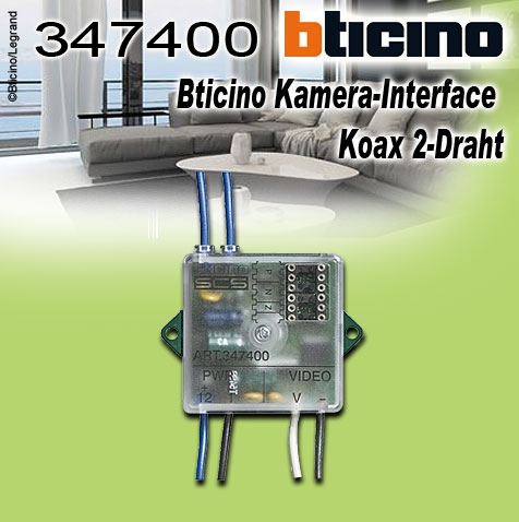 Bticino Kamera-Interface Koax 2-Draht