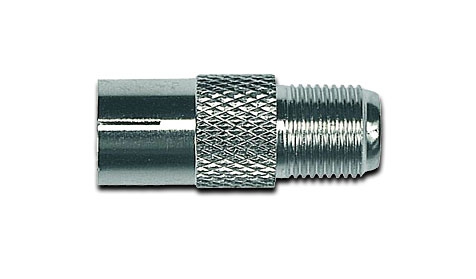 Axing Adapter IEC-Buchse auf F-Buchse
