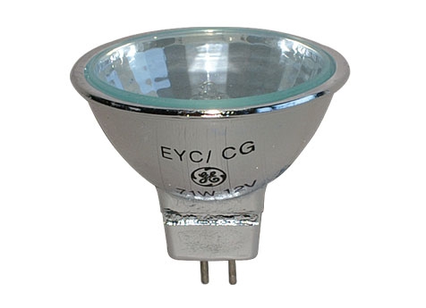 NV Halogen Reflektorlampe MR16 EYC/CG Q7 Long Life Constant Color 71W / GU5,3 / 12V / 40° / 3000K / mit Sicherheitsglas UV-Control / Beamer geeignet