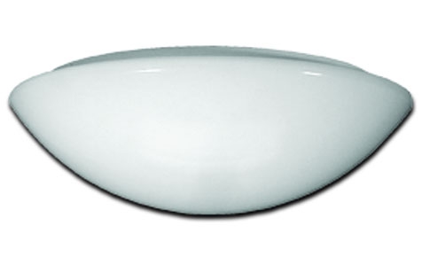 RKL Wand- und Deckenleuchte FLUO rund IP40 opal / 1x60W / E27 / RKL2