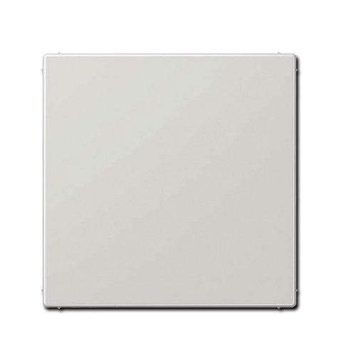 Jung Blindabdeckung Serie LS verrastet / Duroplast Lichtgrau glänzend / IP44