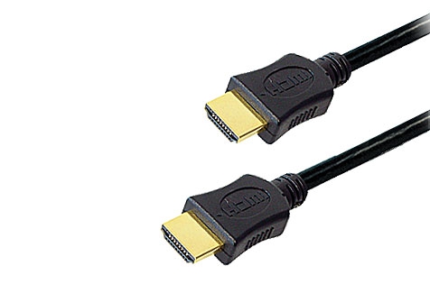 High Speed HDMI-Kabel 4K UHD mit Ethernet und vergoldeten Kontakten / 3 m